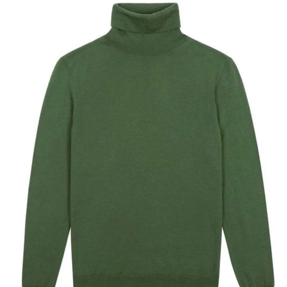 New Krumba Turtleneck Sweater - Green